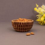 Handcrafted Wooden Bowl for Serving & Dining