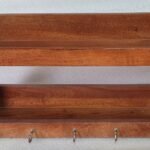Handcrafted Wooden Key Holder Wall Organizer – Goliya Craft & Decor