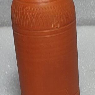 Handmade Natural Terracotta Water Bottle – Eco-Friendly Clay Bottle | Goliya Craft & Decor