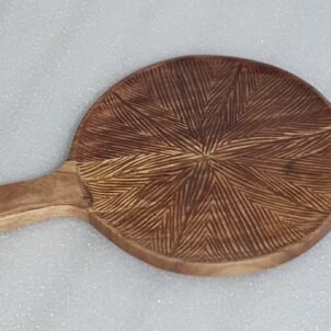 Premium Wooden Cheese Board for Serving & Platter